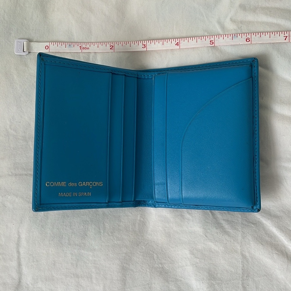 Comme des Garçons Wallet Classic Cardholder, light blue